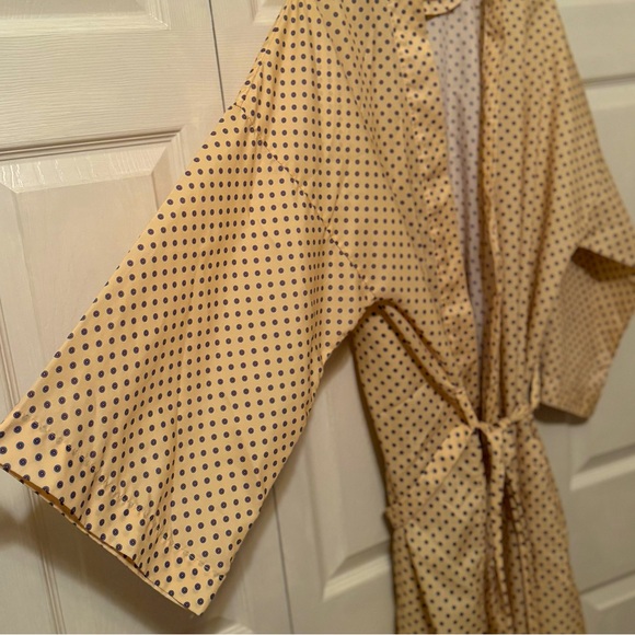 Silk Pierre Cardin Vtg Designer Robe - Picture 5 of 6